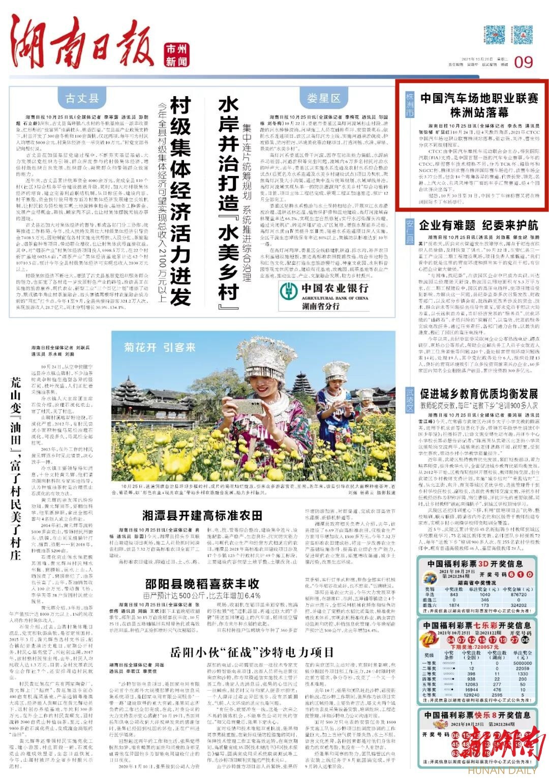 湖南日报 | 中国汽车场地职业联赛株洲站落幕