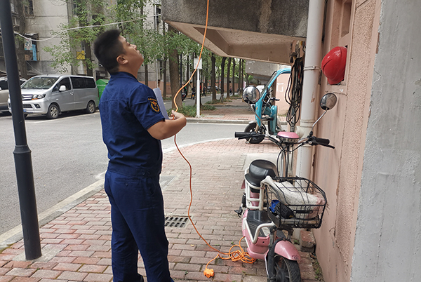 天元区消防救援大队持续开展电动车消防安全排查整治工作