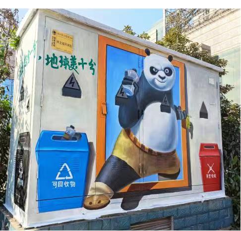 60多个街头变电箱“大变装” ? 萌宠形象有没有戳中你！