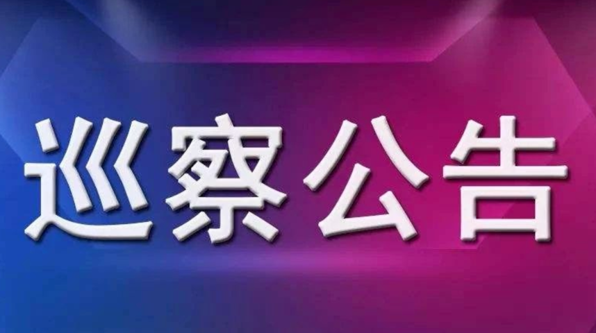 六届天元区委第一轮巡察公告