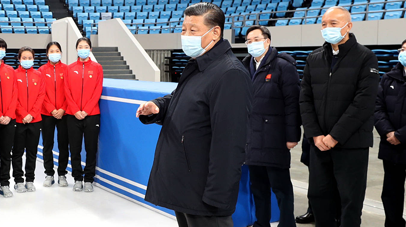 2021习近平这样领航新征程相约冬奥