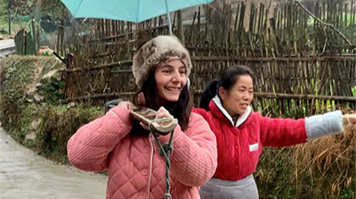 视频｜洋媳妇和中国婆婆的湖南田园生活，甜到了国外