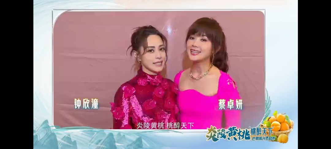 乘風破浪的姐姐品味炎陵黃桃：“果”然有味 “桃”醉一夏