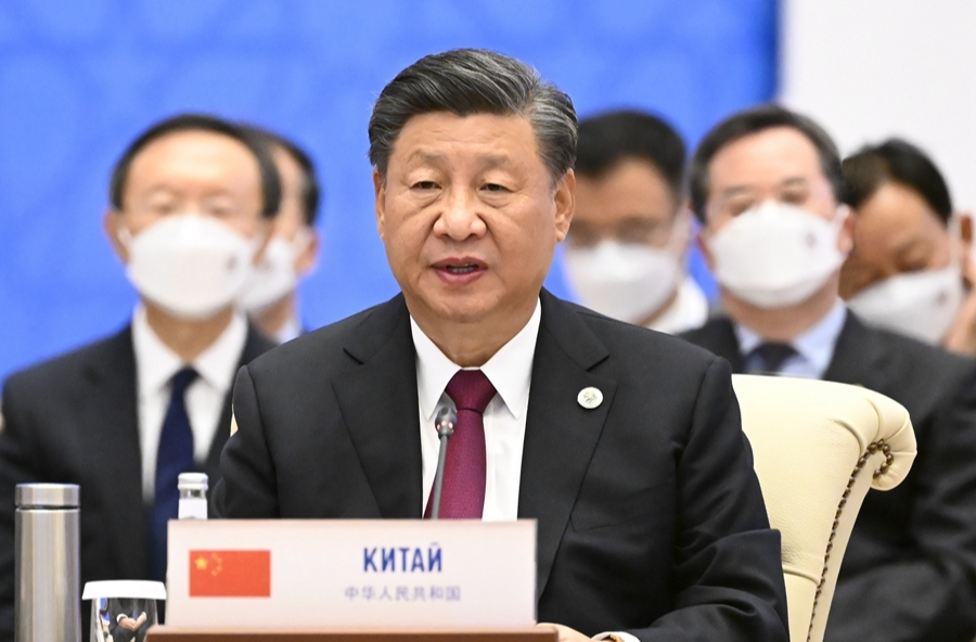 习近平出席上海合作组织成员国元首理事会第二十二次会议并发表重要讲话