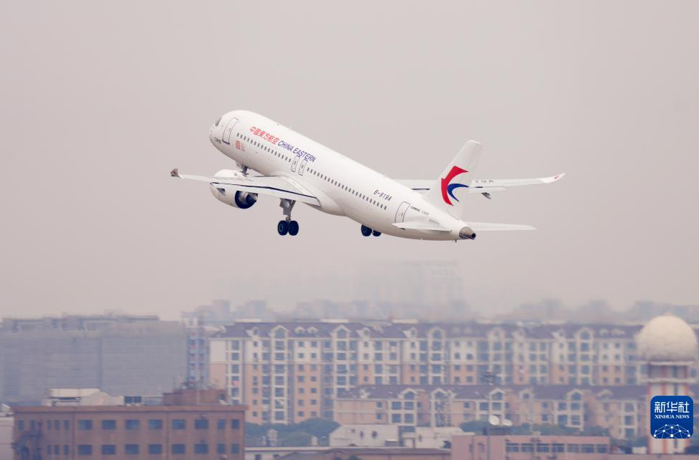 國產大飛機C919開啟驗證飛行