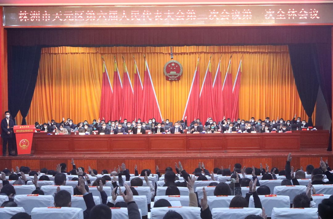 天元区六届人大三次会议隆重开幕！