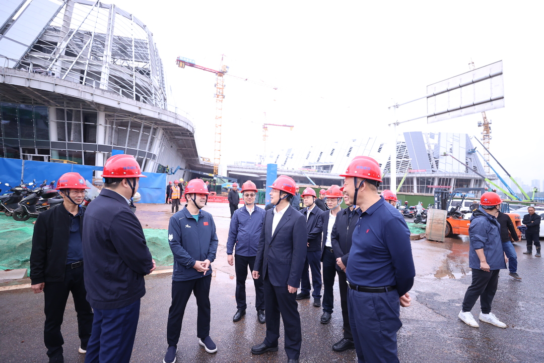 湖南建投集团调研株洲国家高新区轨道交通产业园基础配套项目