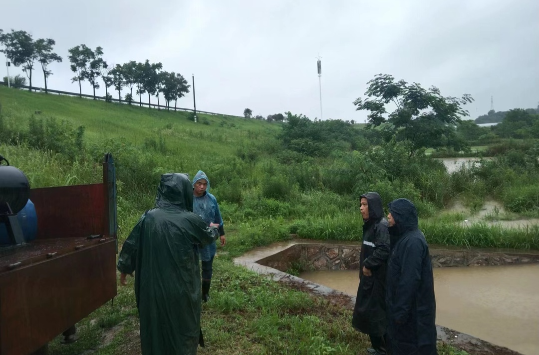 天元區(qū)水利局：防汛一線黨旗紅 眾志成城筑防線