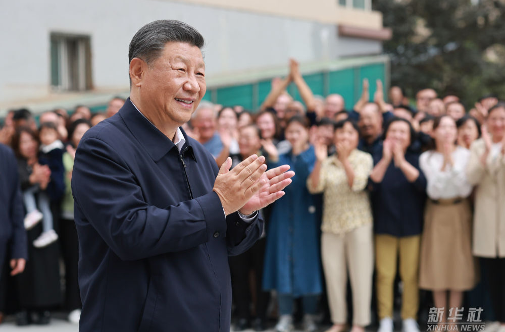 习近平在甘肃兰州市考察调研