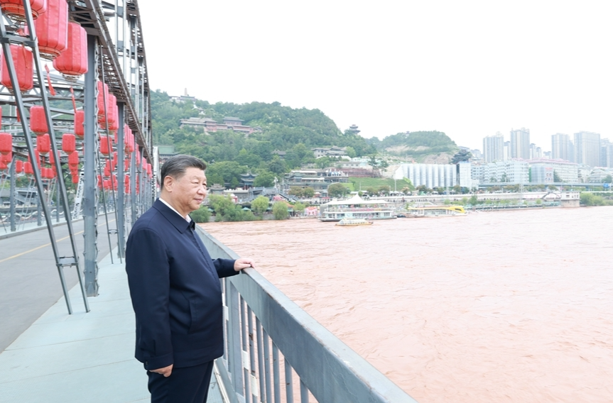 学习进行时丨“让黄河成为造福人民的幸福河”——习近平总书记推动黄河?；し⒄沟墓适? />
                                        </a>
                                                                        <div   id=