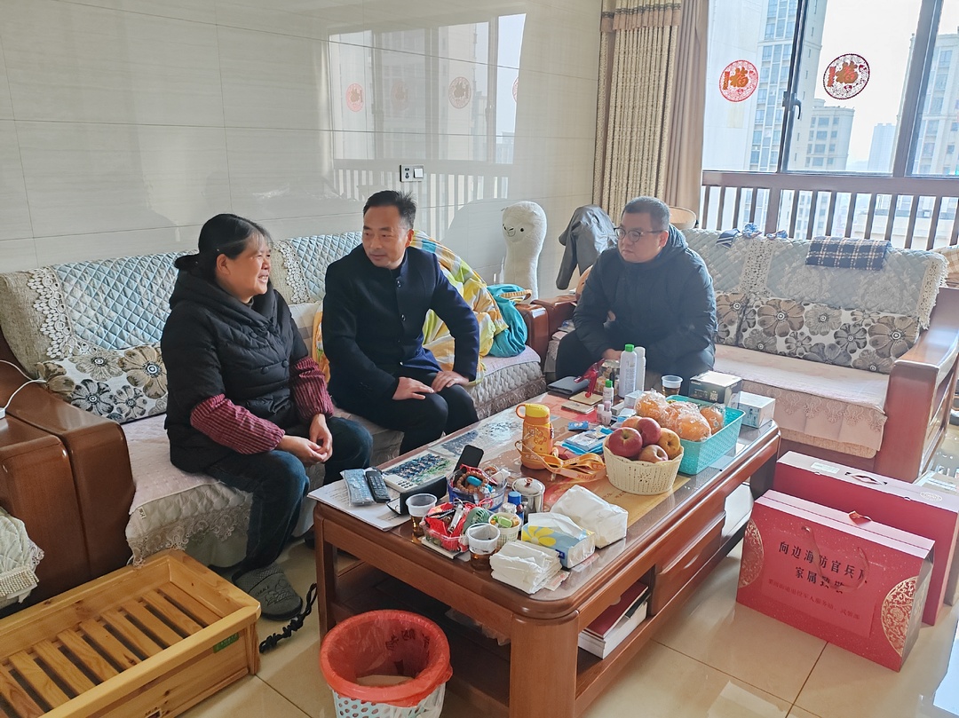 株洲天元区：情暖边海防 慰问传党恩