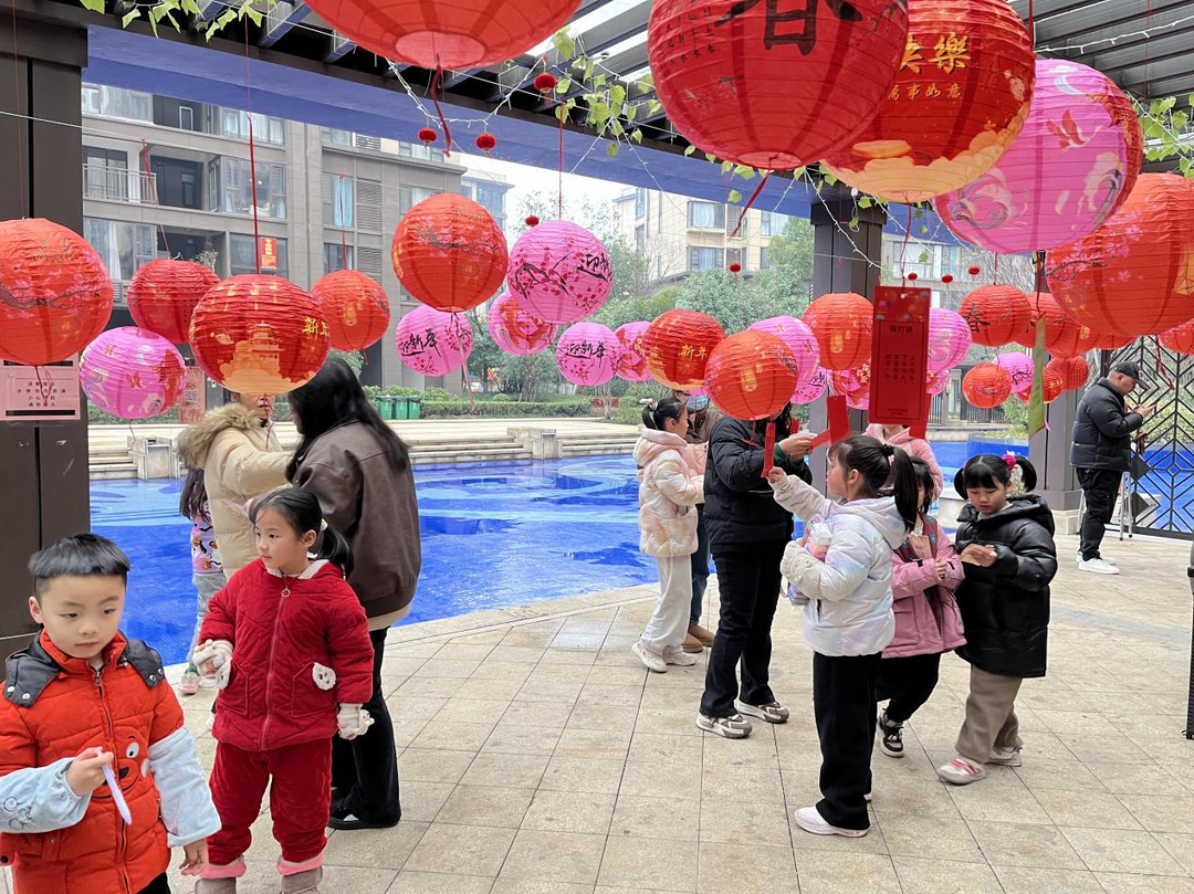 栗雨街道永安社区开展“浓情元宵，共话团圆”活动