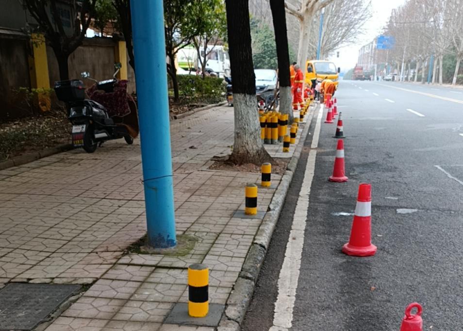 市政“防护微改造”  守护出行平安