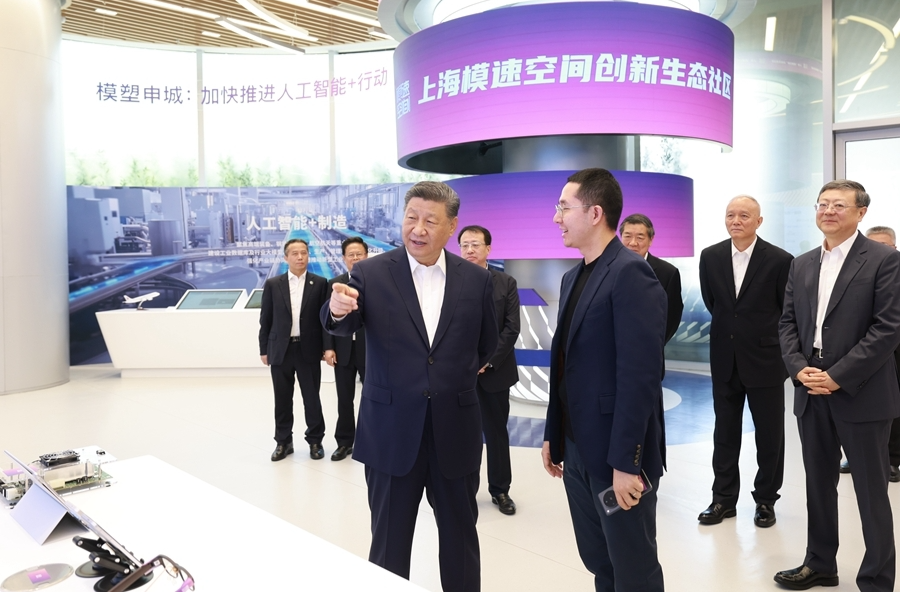 习近平在上海考察