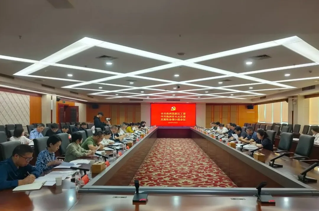 天元区委反腐败协调小组会议召开