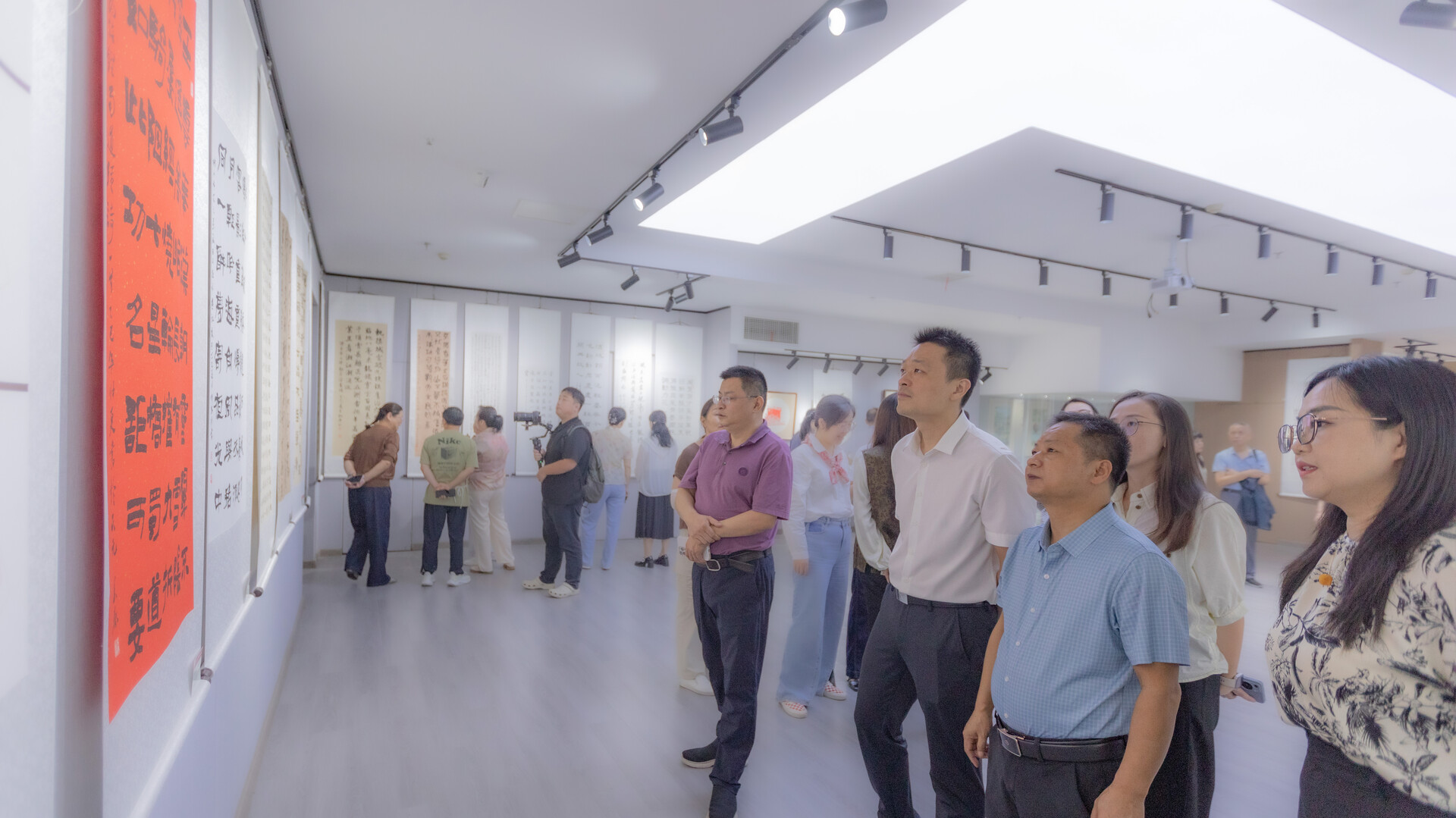 翰墨飘香歌盛世，丹青溢彩绘新天  ——“墨韵书盛世，笔绘新天元”优秀书法作品展成功举办