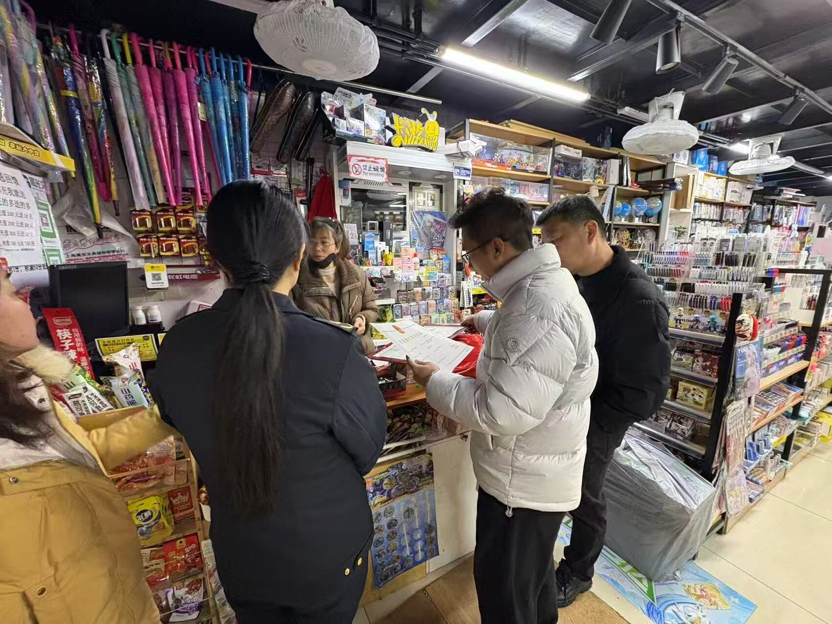 天元区开展节前文化出版市场联合检查 净化校园周边环境