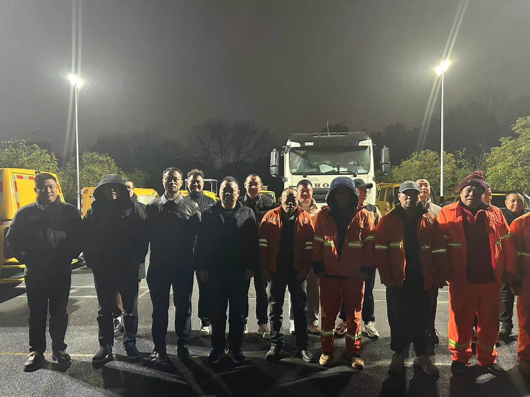 天元市政：严阵以待 迎战寒潮