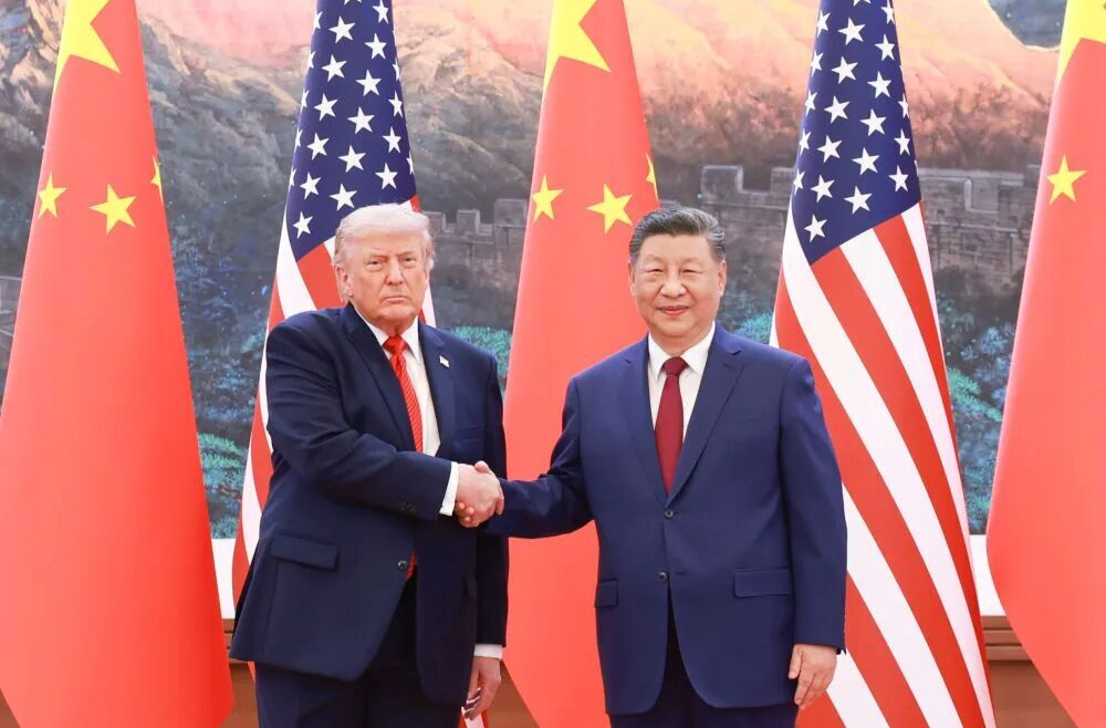 习近平同美国总统特朗普会谈