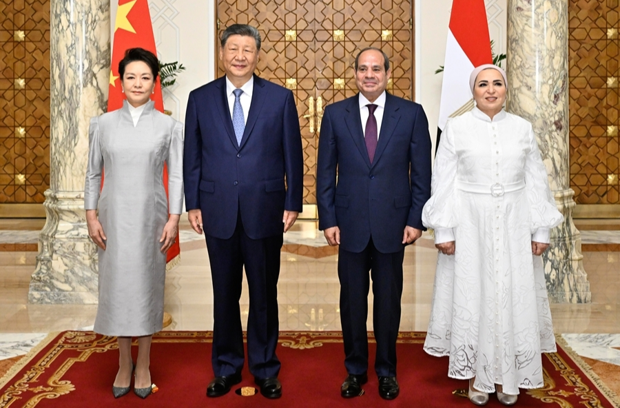 习近平同埃及总统塞西会谈